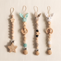 Schnullerkette aus Holz