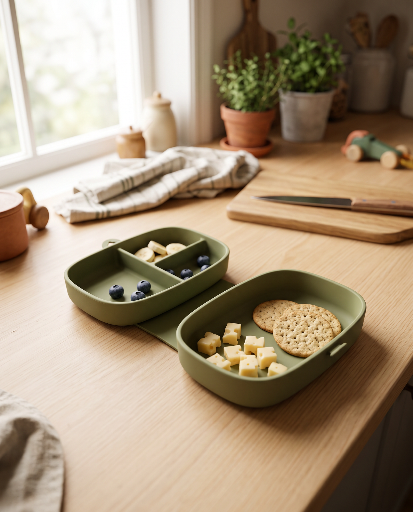 Faltbare Snack-Box